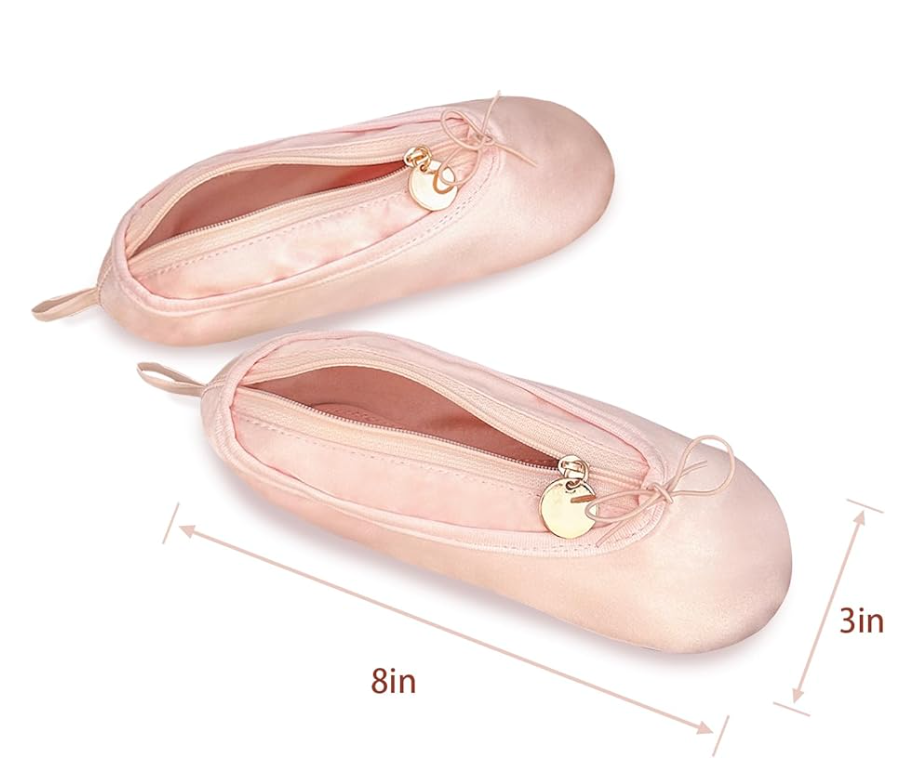 Ballet Shoe Makeup Bag